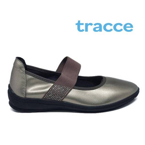 LY3960 Elastic Strap Flat Shoes