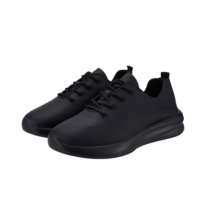 AMP5021 Leather Lace Up Sneakers