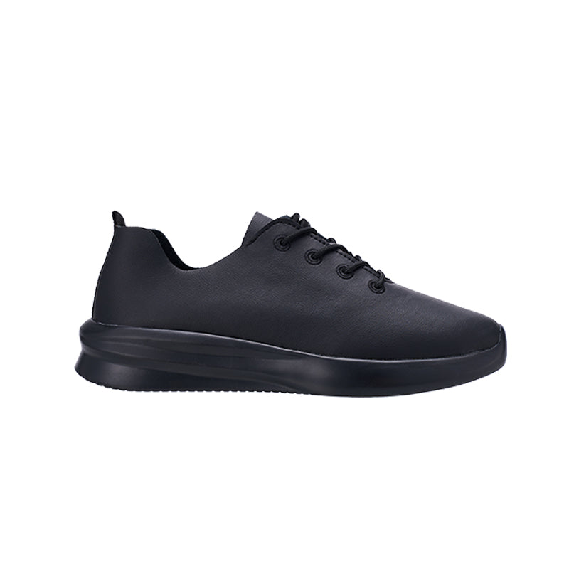AMP5021 Leather Lace Up Sneakers