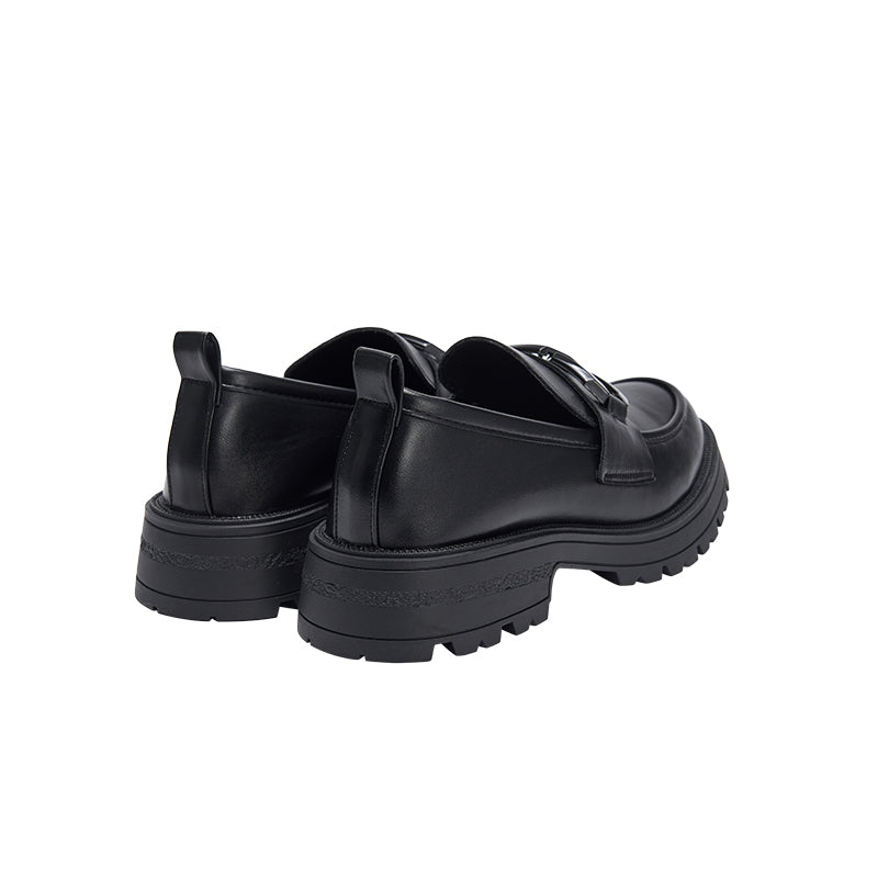 BT1035 Buckle Chunky Loafers