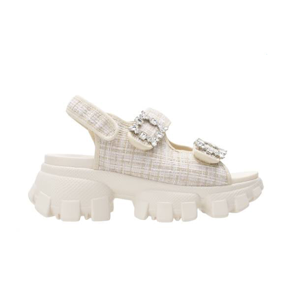 BT1041 Platform Velcro Strap Chunky Sandals