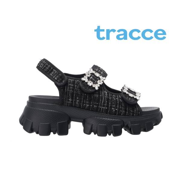 BT1041 Platform Velcro Strap Chunky Sandals