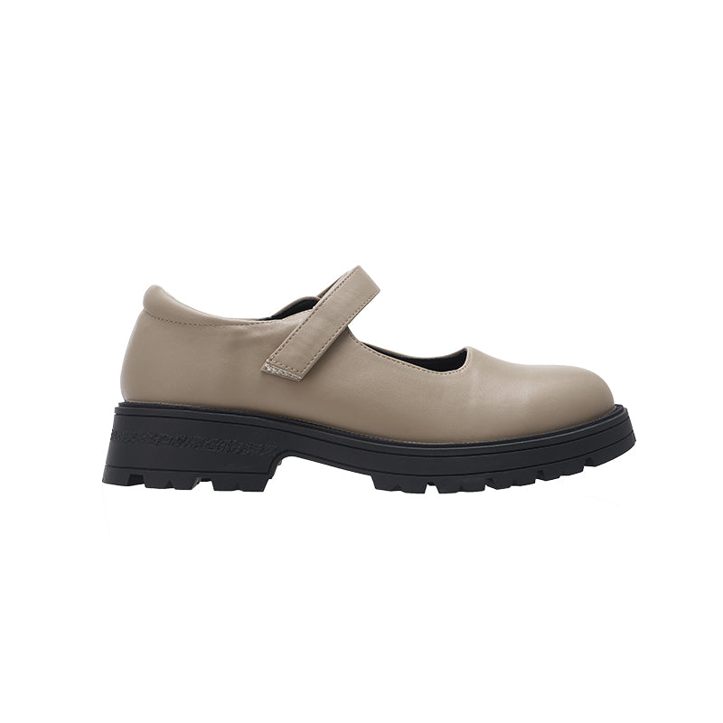 BT1043 Velcro Mary Jane Loafer Shoes