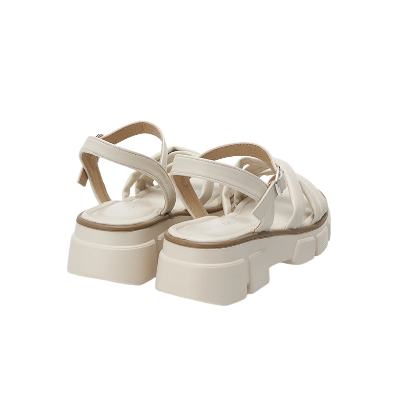 TF8001 Platfrom Back Strap Sandals