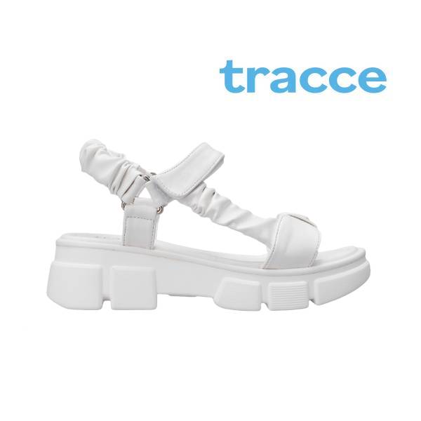 TF8002 Gathered Strap Platform Sandals