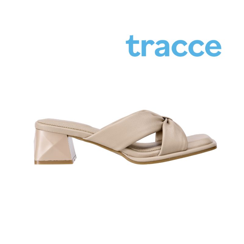 YYF4006 Twisted Knot Block Heel