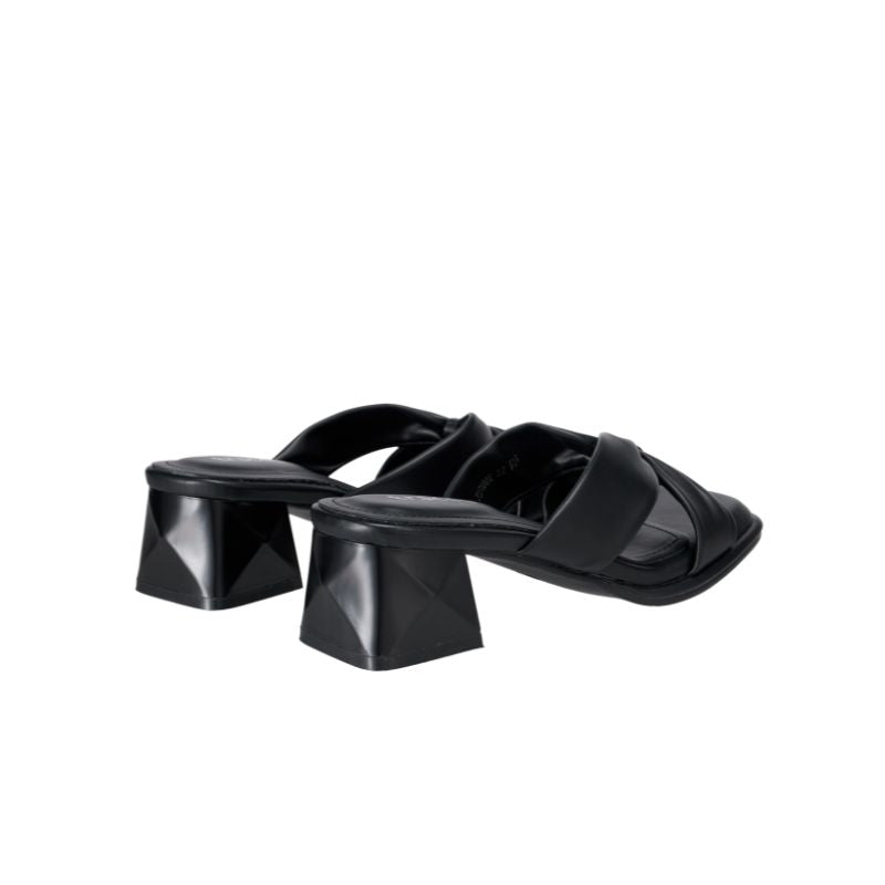 YYF4006 Twisted Knot Block Heel