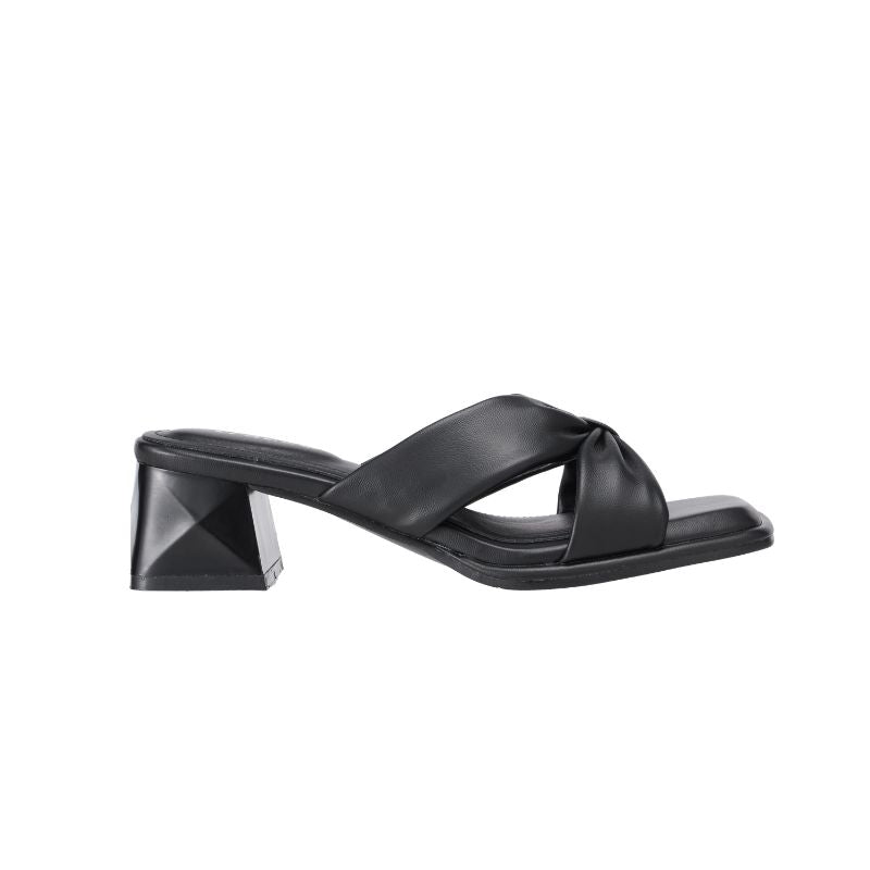 YYF4006 Twisted Knot Block Heel