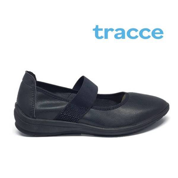 LY3960 Elastic Strap Flat Shoes